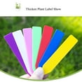 thumbnail image 2 of BE-TOOL 100PC Plastic Plant Labels Garden Plant Tags Plant Markers for Potted Plants Succulents Vegetable Seedlings Flowers Waterproof, 2 of 9