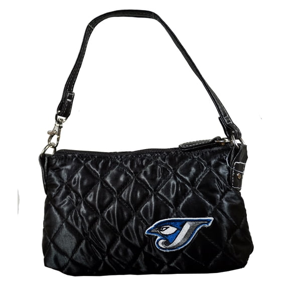 Toronto Baseball Blue Jays Quilted Wristlet Purse / Handbag 8" x 1.75" x 5"