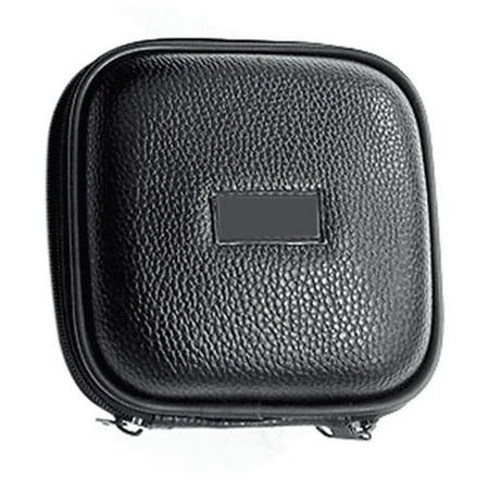 Artificial Leather Fishing Bag Reel Case Bag Shockproof Waterproof Material Storage Case 16x16x8cm