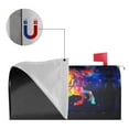thumbnail image 5 of PHELIKA Galaxy Rainbow Unicorn 03 Magnetic Mailbox Covers Post Letter Box Cover Standard Size 21"H x 18"W, 5 of 8