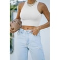 thumbnail image 2 of Goodwill Summer Crop Sleeveless Tank Tops Racerback Blouses Crop Tops Sleeveless T-Shirts, 2 of 5