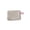 White, variant on 6x4 Inch Woolen Knitted Striped Color-Block Cosmetic Bag, Portable Coin Purse Pencil Case in Ins Style,Pink