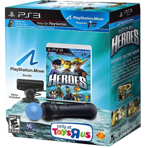 ekko Melting rangle PS3 Playstation Move Heroes Bundle, Game, Motion Controller, and eye camera  - Walmart.com