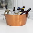 thumbnail image 6 of BREKX Anchored Rose Copper Stainless-Steel Beverage Tubs, Insulated, 6 of 7