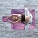 thumbnail image 5 of Almohadilla de ejercicio de goma transpirable Pilates Reformer Mat portátil para gimnasio en casa Oficina, 5 of 6