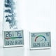 thumbnail image 2 of Naiovety Reloj despertador para refrigerador, pantalla LCD grande, amplio rango de medición, fácil de operar, portátil Decoración del hogar blanco 9905, 2 of 6