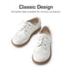 thumbnail image 3 of Zapatos Oxford para Niños DREAM PAIRS Blancos Talla 1, 3 of 5