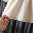 thumbnail image 4 of ZRBYWB Baby Girl Clothes Toddler Summer Solid Color Breathable Puffy Sleeve Doll Shirt Children's Summer Short Sleeve Shirt Top Baby Princess Top Baby Tops, 4 of 9