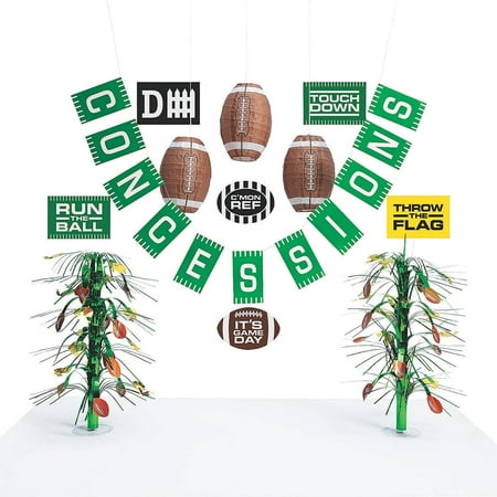 Football Party Decorating Kit, Party Decor, Party, 12 Pieces
