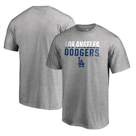 Los Angeles Dodgers Fanatics Branded Team Fade Out T-Shirt - Heathered