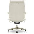 thumbnail image 5 of Scranton & Co Modern Faux Leather Executive Office Chair in Ivory White/Copper, 5 of 12