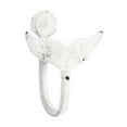 thumbnail image 4 of DecMode 4"W, 5"H Multi Colored Metal Single Hanger Whale Wall Hook, 4-Pieces, 4 of 8
