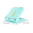 thumbnail image 5 of AURARMLET 1Pc Foldable Adjustable Blue ABS Foot Calf Incline for Home Fitness, 5 of 5