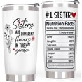 thumbnail image 1 of Sister Tumbler Cup - Mother''s Day Big Little Sister Gifts - To My Sis Best Gifts Coffee Tumbler, 1 of 6