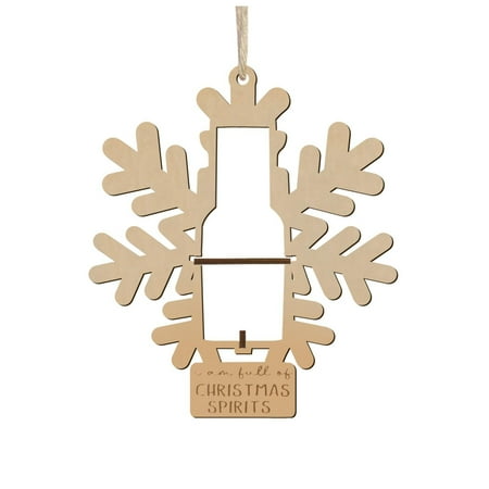 

For Festive Atmosphere: Christmas Tree Shaped Bottle Rack Pendant Winter Garland with Timer Garland for Weddings Swing Car Pendant Door Beads for Doorways Rod Brass Lamp Spacers