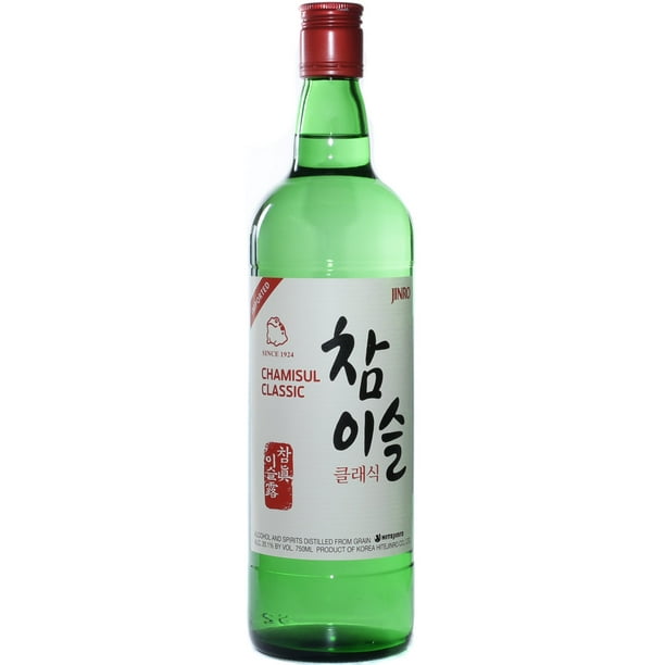 Soju Jinro Classic Chamisul 750ml Walmart Com Walmart Com