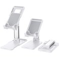 thumbnail image 1 of Lishi Cell Phone Stand for Desk, Foldable Desktop Phone Stand Adjustable Base Height, 1 of 5
