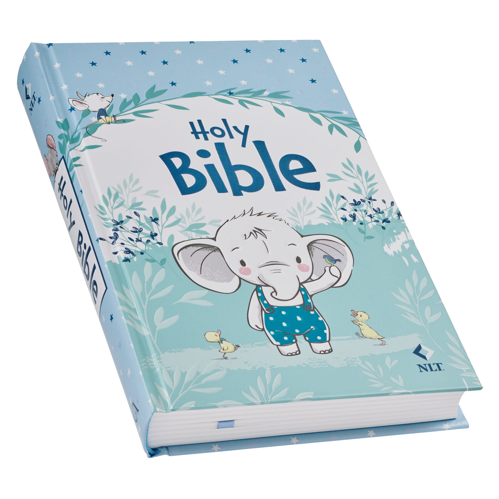 Bible NLT Infant (Hardcover, Blue) (Hardcover)
