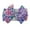 B, variant on Baby Headband Girls Princess Hair Accessories Toddler Baby Girls Printed Headband Bowknot Elastic Hair Band For