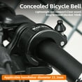 thumbnail image 4 of Bell Aluminum Alloy Bike Bell Crisp Sound Handlebar Bell Easy-Installation Bike Bell Safety Cycling Accessory, 4 of 7