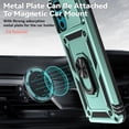 thumbnail image 4 of HCTian for Moto G Play 2024 Case,with Screen Protectors and Camera Cover,[Military Grade] 16ft.Drop Tested with Kickstand Protective Case for Motorola G Play 4G 2024 6.5 inch, 4 of 7