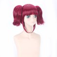 thumbnail image 3 of Peluca para cosplay Black Butler Anime Merlin, pelo sintético, 50 cm, 3 of 4