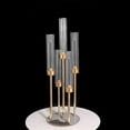 thumbnail image 5 of 5 Heads Candle Stand Candlestick Holder Stable Base for Wedding Dining Tab, 5 of 5