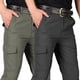 thumbnail image 4 of Pantalones de verano de secado rápido para hombre, pantalones finos para deportes al aire libre, montañismo, pantalones holgados con múltiples bolsas, pantalones militares con carga táctica, 4 of 5