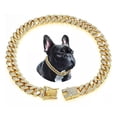 thumbnail image 1 of . Collar Para Mascotas Y Perros Con Cadena Cubana De, 1 of 4