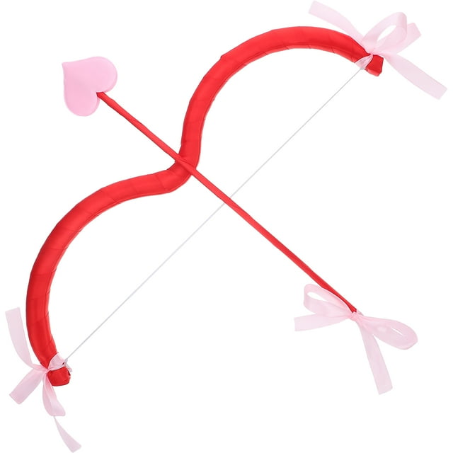 juego de flechas de espuma con forma de arco de Cupido para cosplay, fiestas y fotografía.