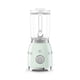 thumbnail image 1 of SMEG BLF03 - Licuadora de estilo retro - Licuadora de encimera de 600 W con jarra sin BPA de 40 onzas, 3 velocidades + funciones de pulso, hielo Crush y licuado, diseño inspirado en los años 50, color, 1 of 5