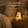 thumbnail image 4 of Cute Ghost LED Night Light, Soft Warm Reading Lamp, Creative Ghost Figurine Decor for Bedroom, Desk & Home, 4 of 8