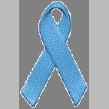 Blue Ribbon Pin for Prostate Cancer Awareness