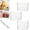 A (L), variant on Crystal Clear Freezer Storage Bins,Clear Bins for Organizing,Kitchen Storage Ice Box with Handles,for Chest & Upright Freezer to Frozen Food,Meat,Veggies & Fruits