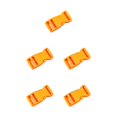 thumbnail image 1 of relayinert 10pcs/set Easy To Buckle Strap With Multi-Color Clasp Belt Buckles High Compatibility ABS Release Buckle Hook Buckle Orange color 5Set, 1 of 6