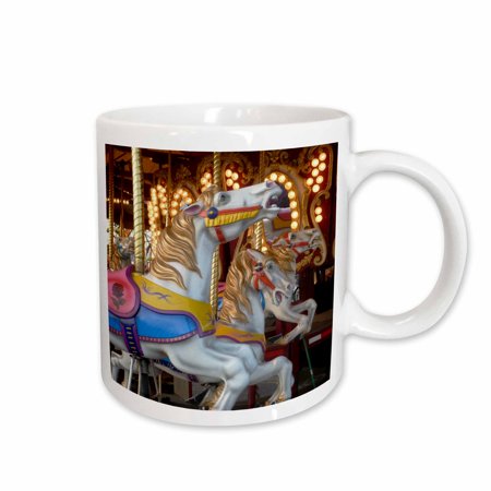 

3dRose Vintage Carousel II Ceramic Mug 15-ounce
