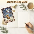 thumbnail image 4 of Tarjetas de Navidad TeloNook 5x7in Natividad Católica Paz, 4 of 7