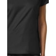 thumbnail image 2 of EON Women's COOLMAX V-Neck Solid Scrub Top, 2 of 2