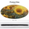thumbnail image 2 of Sunflower Washable Round Rug -Circle Area Rugs for Nursery Bedroom, Vintage Non Slip Non Shedding Low Pile Carpet for Living Room Coffee Table Entryway, 2 of 7