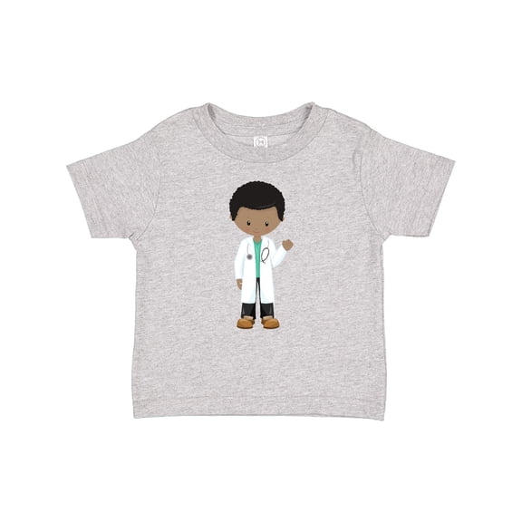 Inktastic African American Boy, Doctor, Lab Coat, Medicine Boys Baby T-Shirt