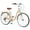 Beige, variant on Juuar 26" Beach Cruiser Bike for Women, 7 Speed Steel Frame Ladies Bicycle Comfort City Commuter Bike, Green