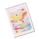 thumbnail image 1 of Cuaderno de bocetos de 45 hojas, bloc de bocetos, libro de actividades para pintar, mini cuaderno de acuarela para pintar Estilo A, 1 of 9