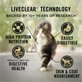 thumbnail image 5 of Purina Pro Plan Allergen Reducing, Sensitive Skin & Stomach, High Protein Cat Food, LIVECLEAR Turkey and Oatmeal Formula, 3.2 lb. Bag, 5 of 12