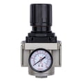thumbnail image 1 of Regulador de Aire Industrial Evans 1" NPT de Ultra Alto Flujo (176 CFM). Para línea principal y maquinaria neumática pesada. Incluye manómetro y soporte. Modelo RMP1., 1 of 4