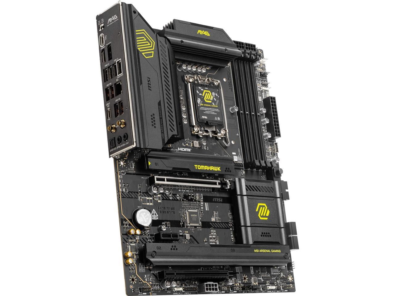 MSI MAG B860 TOMAHAWK WIFI LGA 1851 DDR5 Intel Core Ultra Series 2 ATX Motherboard