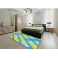 thumbnail image 5 of Ahgly Company Machine Washable Indoor Square Transitional PaleGreen Area Rugs, 5' Square, 5 of 7