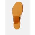 thumbnail image 6 of FInley Raffia High Block Heel Clogs In Tan, 6 of 7