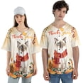 thumbnail image 4 of Happy Thanksgiving Ragdoll with Turkey Pumpkins Autumn Vibes All Over Print 3D Baseball Shirt Cat Lover Kitten Owner Gifts Idea Softball Sport - 12018, 4 of 6
