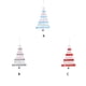 thumbnail image 5 of Advancent Árbol de Navidad colgante campana pared estrella decoración foto dibujos animados azúcar colgante adornos para fiesta boda Kits de decoración para fiestas Gris, 5 of 6