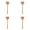 Brown 4PCS, variant on Amazing Durable Wooden Kitchen Utensil Set Spatula Cooking Tools Reusable Wood Elegant Utensils, 11.22x2.36 inch, Brown 4PCS